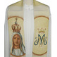Estola mariana com Nossa Senhora de Fátima