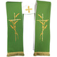 Estolas reversíveis para sacerdotes católicos verde / branco