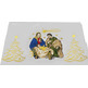 Mantel Natal com motivos religiosos