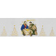 Mantel Natal com motivos religiosos