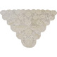 Mantilla bege de mulher