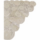 Mantilla bege de mulher