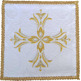 Palia bordado Cruz | Panhos de altar branco