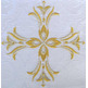 Palia bordado Cruz | Panhos de altar branco