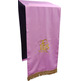 Paño cobre atril com IHS bordado rosa