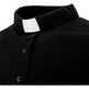 Polos negros para sacerdote | Manga longa