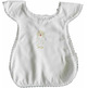 Vestido para Baptismo com vela bordada
