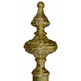 Vara porta estandarte de bronze com IHS