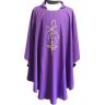 Casulla bordada | Casulla en seis colores morado